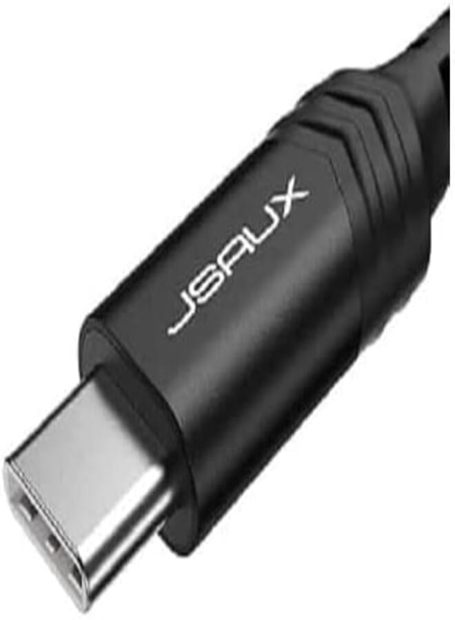 Jsaux usb-c to usb-c 2.0 cable 2m black - cc0018